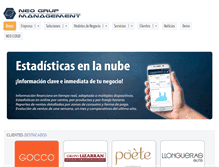 Tablet Screenshot of crm.neogrup.com